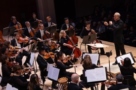 Photo of the North Carolina Symphony performing